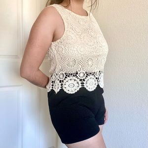One piece skort